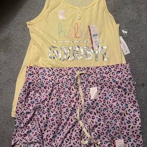 New Medium Pajama Set